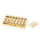 7 String Guitar Saddle Bridge Fixed Bridge for Electric Guitar/Strings Through Body Guitar Replacement 2