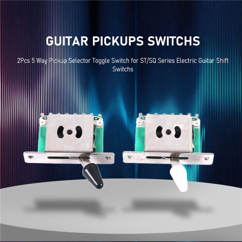 2Pcs 5 Way Pickup Selector Toggle  for ST/SQ Series Electric Guitar Shift Switchs 1