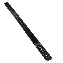 Dual Protocol M.2 to PCIe 4.0 Extension Cable Adapter for M.2 PCI-e/NGFF SATA SSD