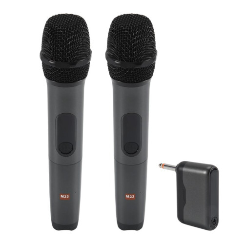New Universal Microphone Home Karaoke Microphone USB Wireless Microphone Live Broadcast Radio Digital Display Microphone 1