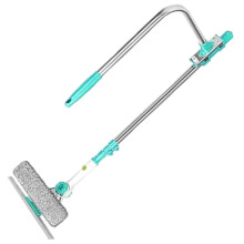 U-Shaped Window Cleaner Extendable Window Glass Cleaning Outdoor Glass Wet Scraper Double Sided Cleaning Washing Dust