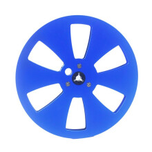 7 Inch 6 Hole 1/4 Empty Take  Reel to Reel Small Hub Empty Tape Reels Opening Machine Tray Metal Tape Recorder Parts D