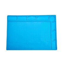 Silicone Soldering Mat High-Temperature Resistance, Anti-Static ESD Rework Platform for Desoldering Repair,Type:502