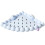Cloud Batoom Corner Drainable Storage Ra No Drilling Suction Cup Organizer for Toiletries A 1