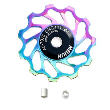 MEIJUN Guide de DéRailleur ArrièRe en Alliage D'Aluminium de Poulie de DéRailleur ArrièRe de VéLo Coloré 13T pour VTT