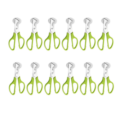 12PCS Quail  Fresh Egg Shell Birds Eggs Kitchen Tool Scissors Cracker Opener Cigar Cutter Cutting Device Kitchen
