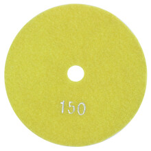 5 inch 125mm Wet Diamond Polishing Pads Marble Granite Grits 150
