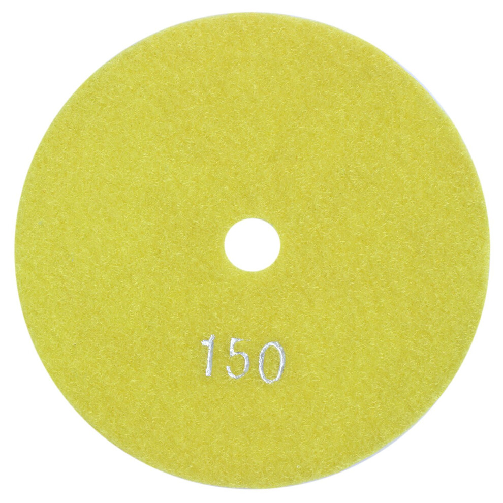 5 Inch 125Mm Wet Diamond Polishing Pads Marble Granite Grits 150 4714078914478