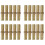 20Pcs 8mm Inner Dia Air Gas Straight Hose Pipe Barb Coupler 1