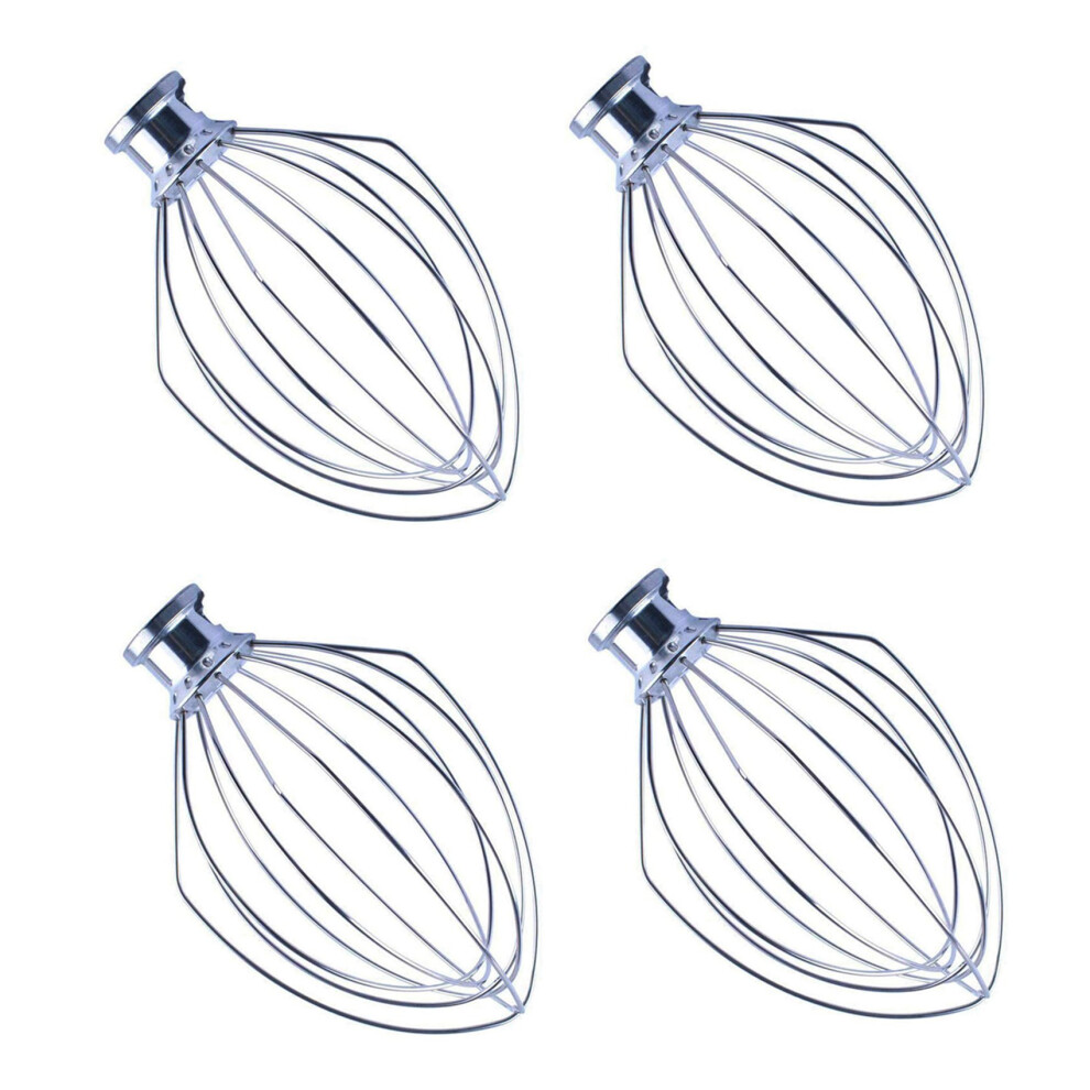 4X Wire Whip Attachment For Tilt- Stand Mixer For K5aww 5 Quart Ksm50, Ksm5 Egg Stirrer Accessories Cream 6031945939838