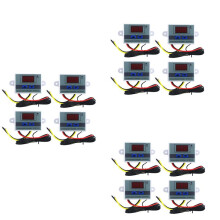 12 Pièces 220 V AC NuméRique LED ContrôLeur de TempéRature Xh-W3001 pour Incubateur Refroidissement Chauffage Interrupteur Thermostat Ntc Capteur