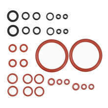 30pcs O-Ring Seal Kit Silicone Gasket for Saeco Gaggia Spidem Coffee Machine Brewing Group Spout Connector