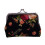 Canvas Hasp Purse Key Coin Wallet Bag(black) 1