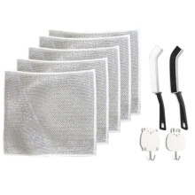 Multipurpose Wire Dishwashing Rags for Wet and Dry, Wire Dishwashing Rag, Multipurpose Wire Dishwashing Rags