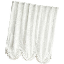 Rideau en dentelle transparente blanche, 100x120cm,-100x120