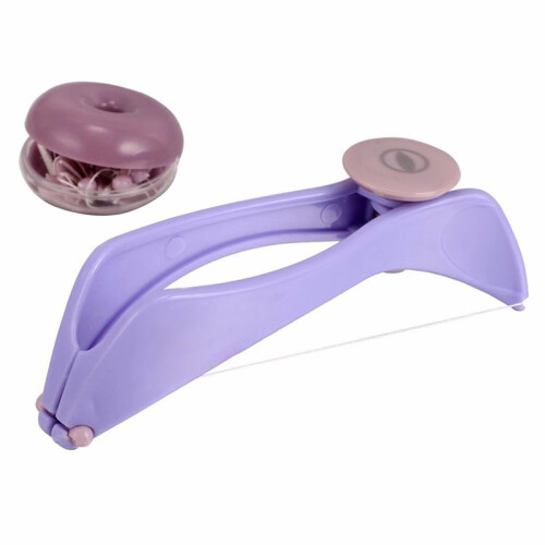 Facial Eyebrow Hair Remover Threading Epilator Defeatherer Spring Makeup Tool 1