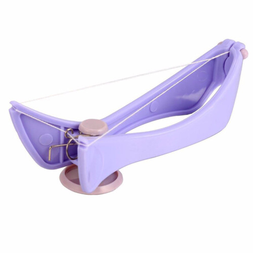 Facial Eyebrow Hair Remover Threading Epilator Defeatherer Spring Makeup Tool 2