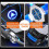 (Black) Rechargeable Ergonomic 2.4G Wireless Gaming Mouse 7 Buttons For Computer Desktop 6
