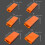 Beschermende plastic behuizing Stofbestendig deksel-Maat 2 5