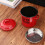 Multifunction Condiment Container Enamel Double Ears Easy-White 4