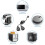 Expansion Socket Board 2500W with  Power Supply Extension Cord 3x1mm² Thickened Wire Core AU Plug 4