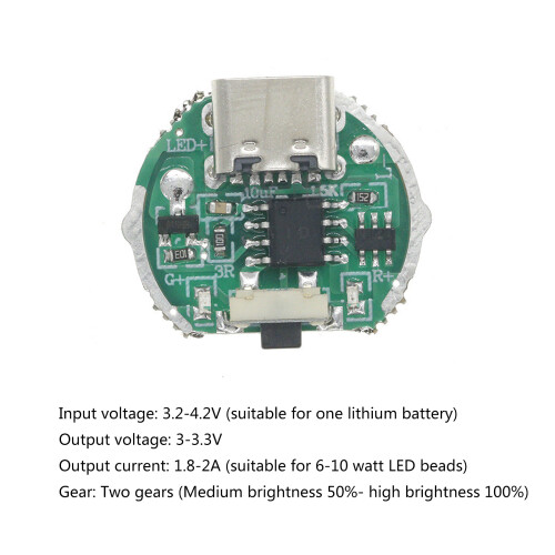10-W-LED-Taschenlampen-Treibermodul, doppelte- Fünferpack 1