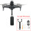 Panoramic Camera Hanging Mount Bracket Shock-absorbing Holder For DJI FPV Drone 3