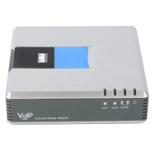 Dual-Port Gateway UNLOCKED PAP2 PAP2-NA VOIP Phone Voice Adapter 2 FXS SIP VoIP Phone Adapter PAP2T US Plug