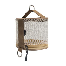 BoîTe à Mouchoirs de Camping en Plein Air, Sac de Rangement en Rouleau de Papier avec Crochet Porte-Mouchoirs Portable - Blanc