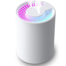 Humidificateurs pour  Chambre à Coucher,  Capacité de 5 L, Fonctionnement Silencieux, Facile à Nettoyer, LumièRe LED 7 Couleurs