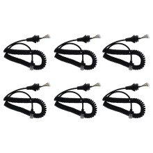6X HM-152 Microphone Cable for HM152 IC F121/S IC F221/S Replacement Cable