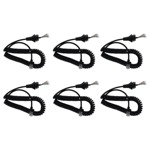 6X HM-152 Microphone Cable for  HM152 IC F121/S IC F221/S Replacement Cable