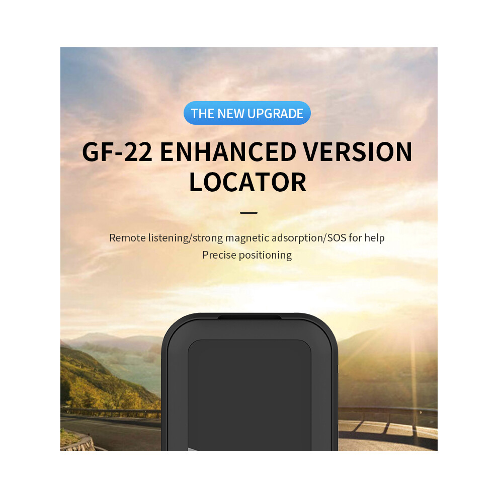 Mini Car Gps Gf22 Tracker Magnetic Real Time Tracking Locator Device Lbs/Agps 110691398567