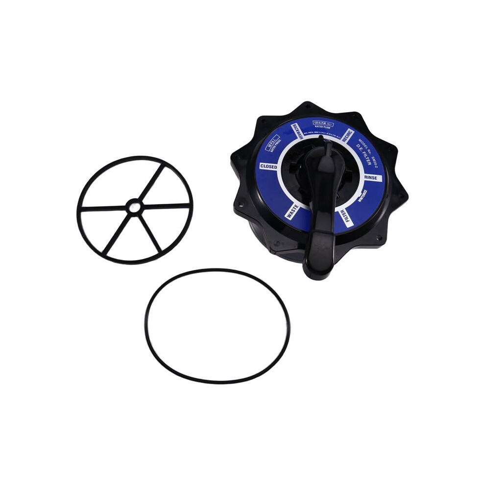 R0443900 2-Inch Multi-Port Valve Top Assembly Replacement Kit For Jandy Multiport Side Mount Backwash Valves 4711587012299