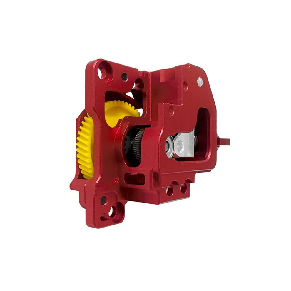 Hotend Extruder Metal Extruder With Dlc-Coated Hardened Steel Gears For X1c/P1p/P1s 3D Printer Parts Red 4712080434328