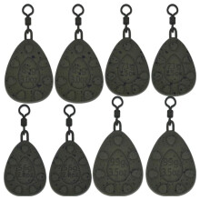 Fishing Carp Lead Set of 8 - 2pcs 56G / 71G / 85G / 99G I Carp Lead Carp Lead Fishing Lead Fishing Accessories