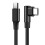 (B 2M) 90?? 60W 3A Type-C to Type-C Fast Charger Cable Data Cable for Android Devices 5