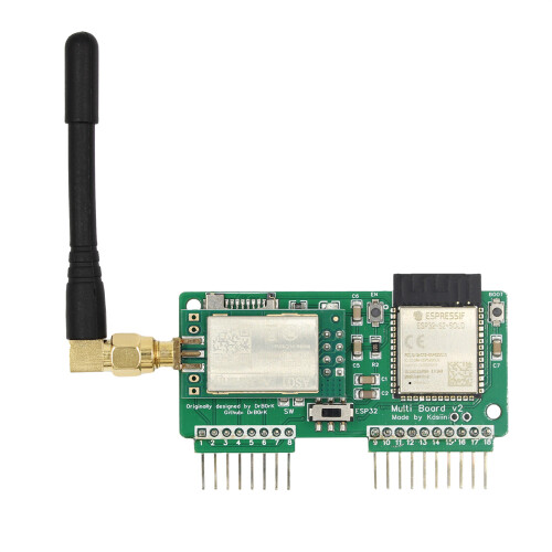 New Zero WiFi Multiboard: Combined NRF24 and ESP32 Development Board 1