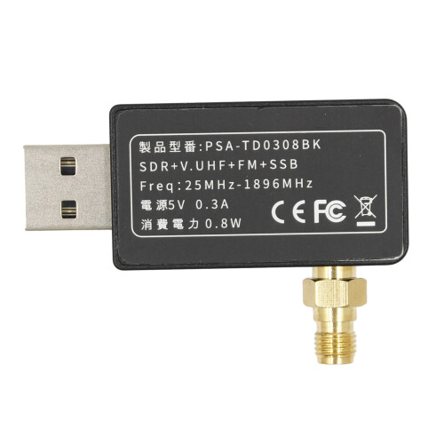 RTL-SDR RTL2832U Software Defined Radio RF Analyzer Broadband Spectrometer Adapter 2