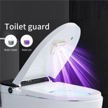 Portable Household Toilet Cleaner Wall-Mounted Sterilization with USB Charging LED Toilet Light for Home Bathroom