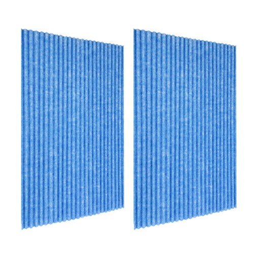 2X Suitable for  Air Purifier Filter Screen Mc70Kmv2 Mck57Lmv2 Bac006A4C Pleated Filter Element