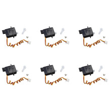 6X 1.9G Plastic Servo for  V966 V911S V977 V930 V931 XK K110 K124 A600 A430 A800 RC Helicopter Parts Accessories