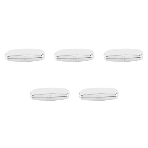 5X Glasses Case, Aluminum Hard Shell Eyeglasses Case Striped Spectacles Box