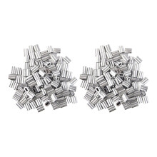240X Aluminum Crimping Loop Sleeve for 2mm Diameter Wire Rope and Cable