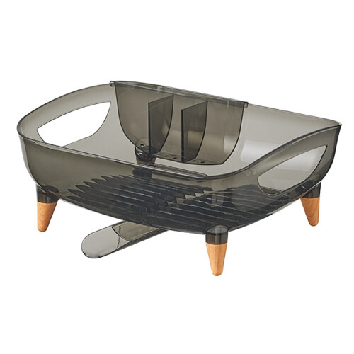 Easy Assembly Dish Drying Station With Removable Utensils-1