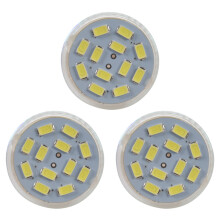 3X 6W GU4(MR11) LED Spotlight MR11 12 SMD 5730 570 Lm 12V, White