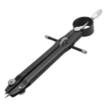 Professional Compass with Lock, Compass for Geometry, 6Inch Spring Bow Compass, Compass Drawing (4 Pack)