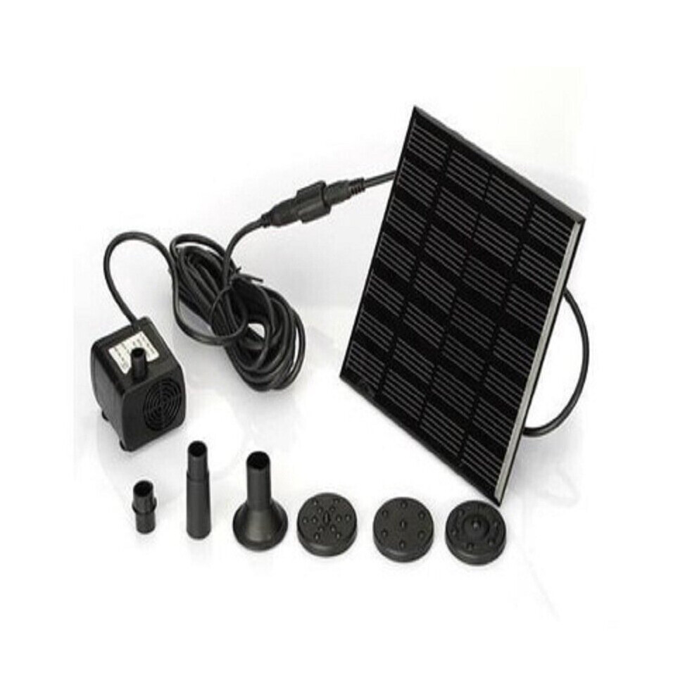 Stoyotu Solar Powered Water Feature Pump Garden Pool Pond Fish Aquarium Fountain