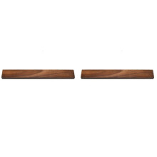 2X Drewniany Pasek Magnetyczny Uchwyt NożA Uchwyt ŚCienny do NożY Metalowych Drewniany Blok Magnetyczny Stojak na NożE NarzęDzia Kuchenne