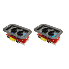 2X 2 Ways 350W HöGtalare Diskant+Bas Frekvensdelare Crossovers HöGtalarfilter DIY för DIY-Hemmabio